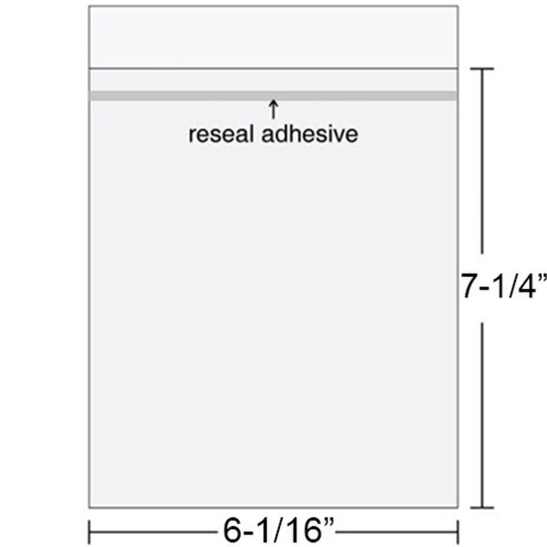 These crystal-clear resealble Polye